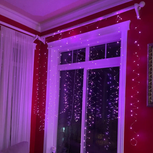 3M LED أضواء سلسلة الجنية ستارة جارلاند USB
